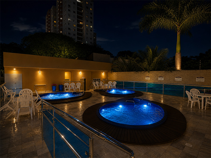 hotel com jacuzzi em Foz do Iguaçu